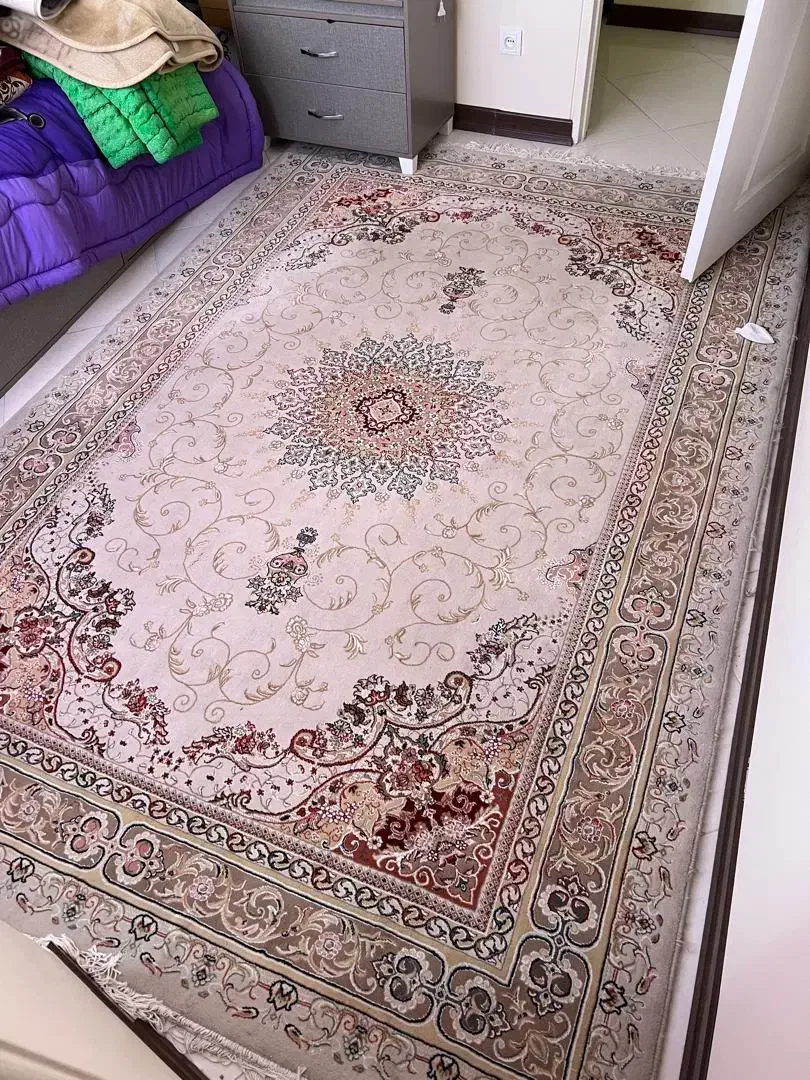 فرش ۹متری و۶ متری کاشان یه طرح ترنجی ۷۰۰ شانه|فرش|تهران, سنائی|دیوار