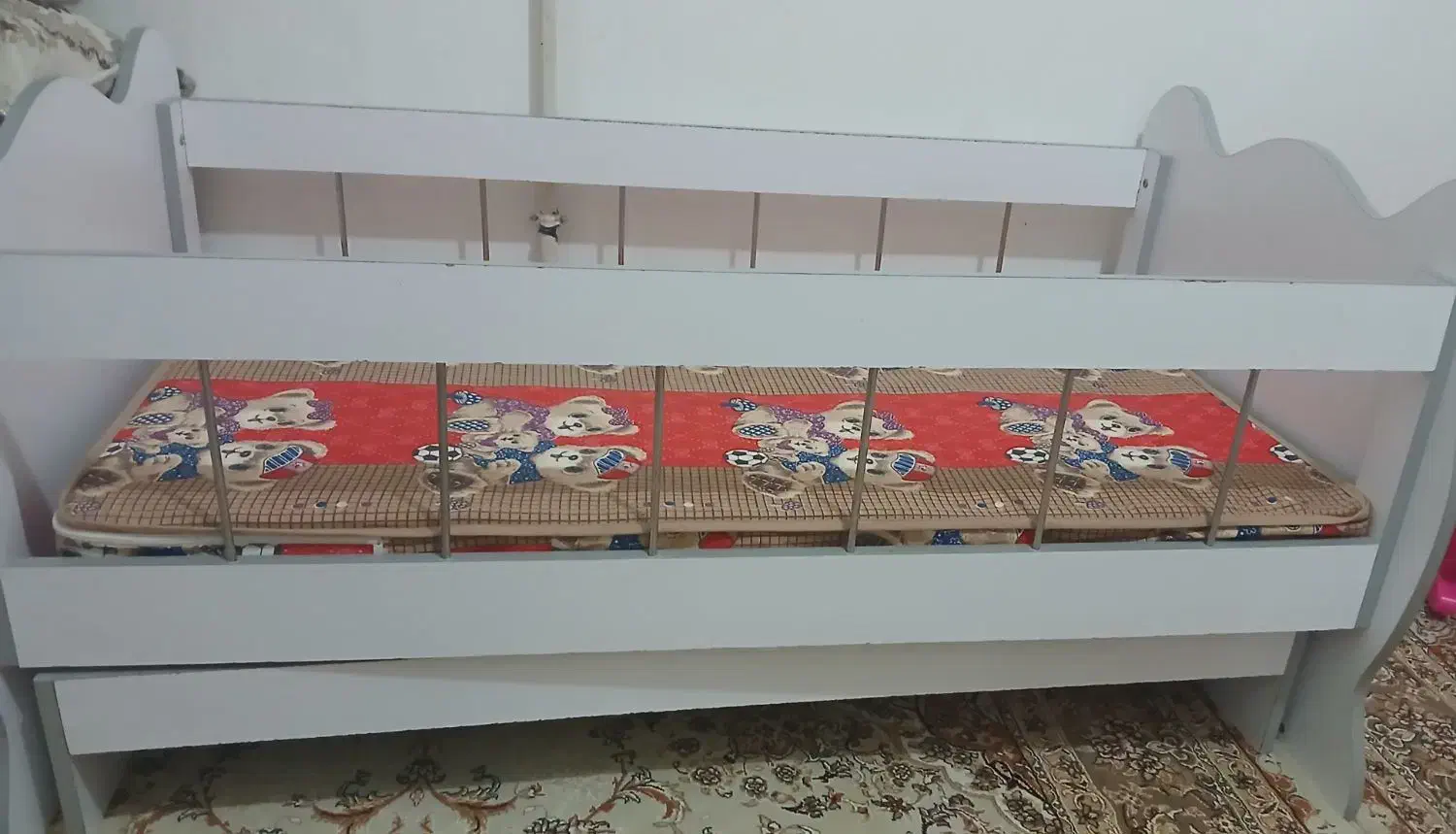 تختخواب نوزاد گهواره ی|تخت و صندلی بچه|ازنا, |دیوار