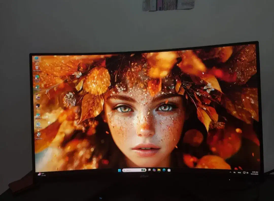 مانیتور داهوا ۳۲اینچ ۱۶۵هرتز گیمینگ|قطعات و لوازم جانبی رایانه|بروجن, |دیوار