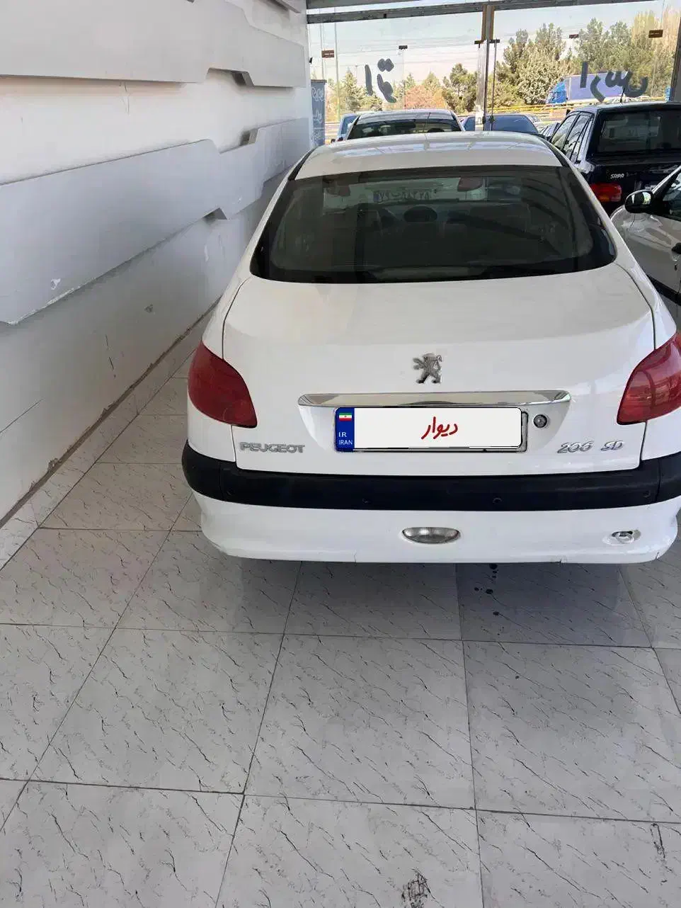 206 sd اس دی مدل 90 v8|خودرو سواری و وانت|تبریز, |دیوار