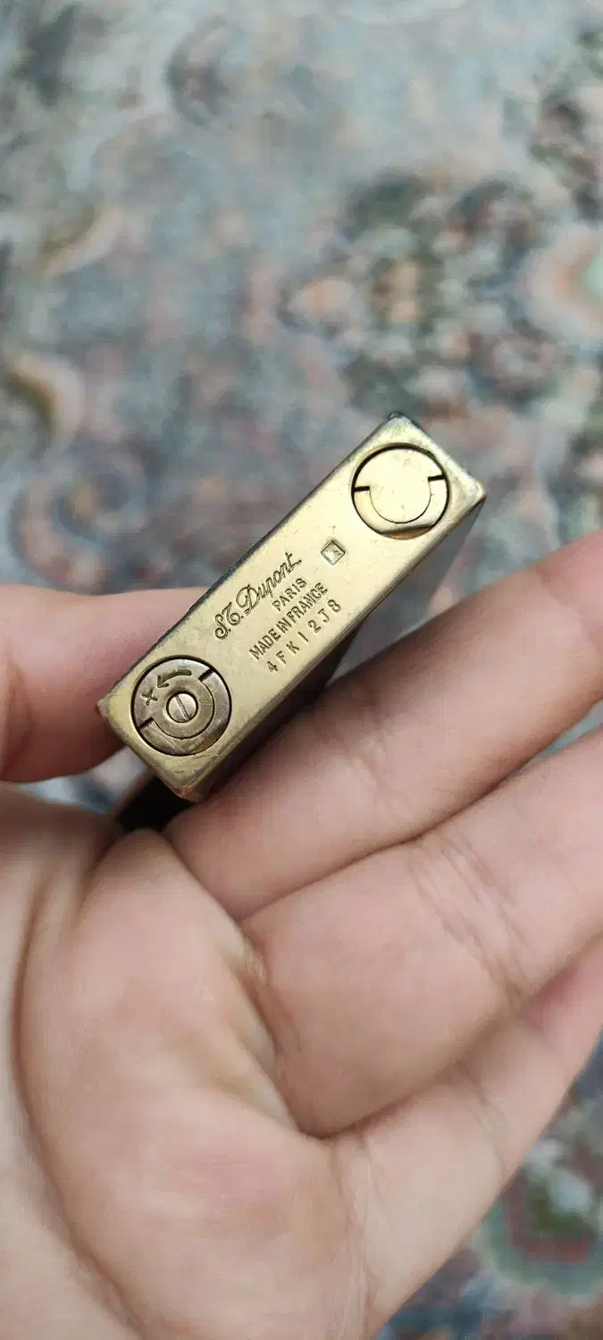 فندک آنتیک اصلی قدیمی با کیف چرم|کلکسیون اشیاء عتیقه|تهران, جوادیه|دیوار