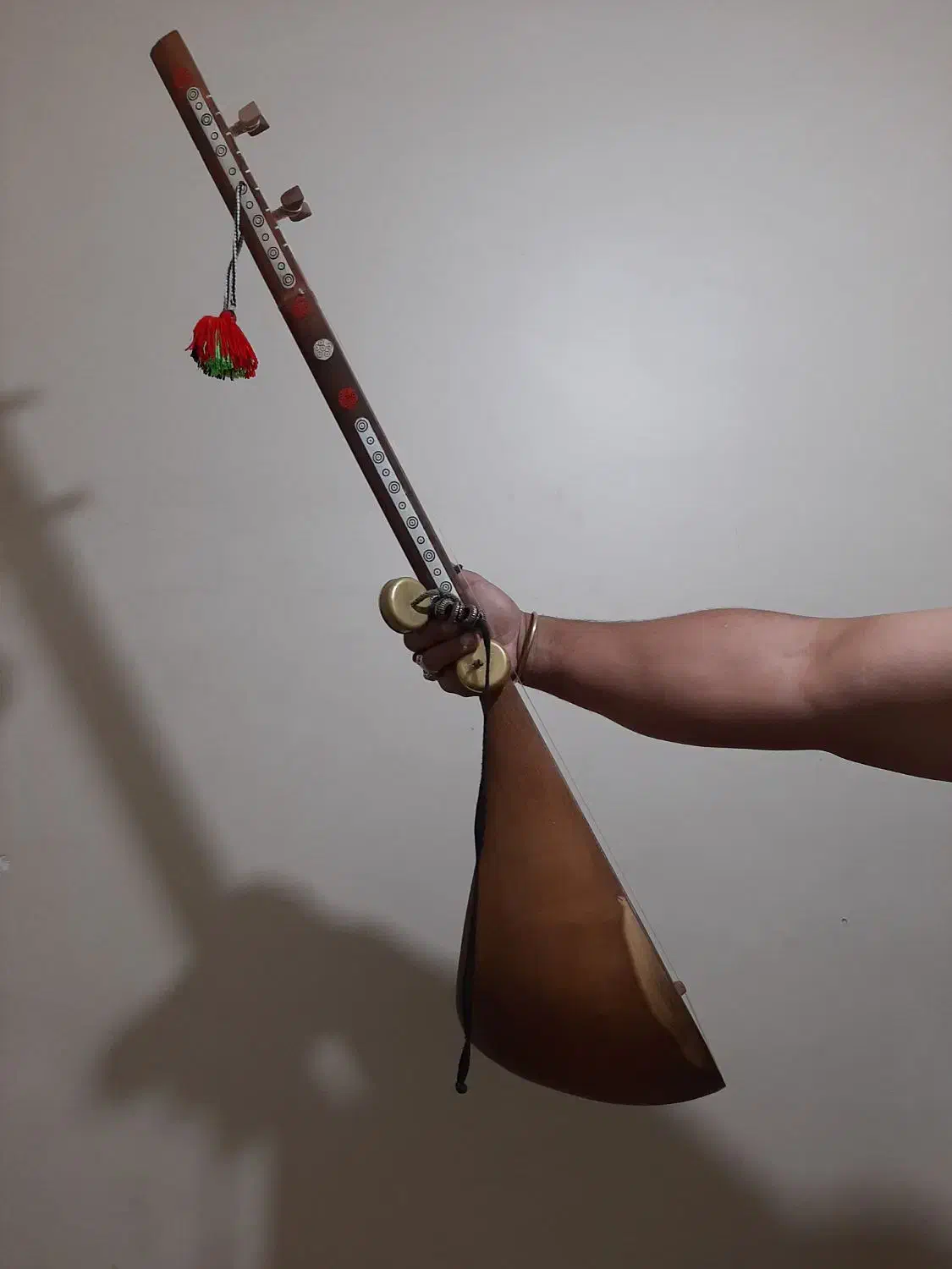 ساز دو تار افغان کاسه یک تکه|سازهای سنتی|ری, ظهیرآباد|دیوار