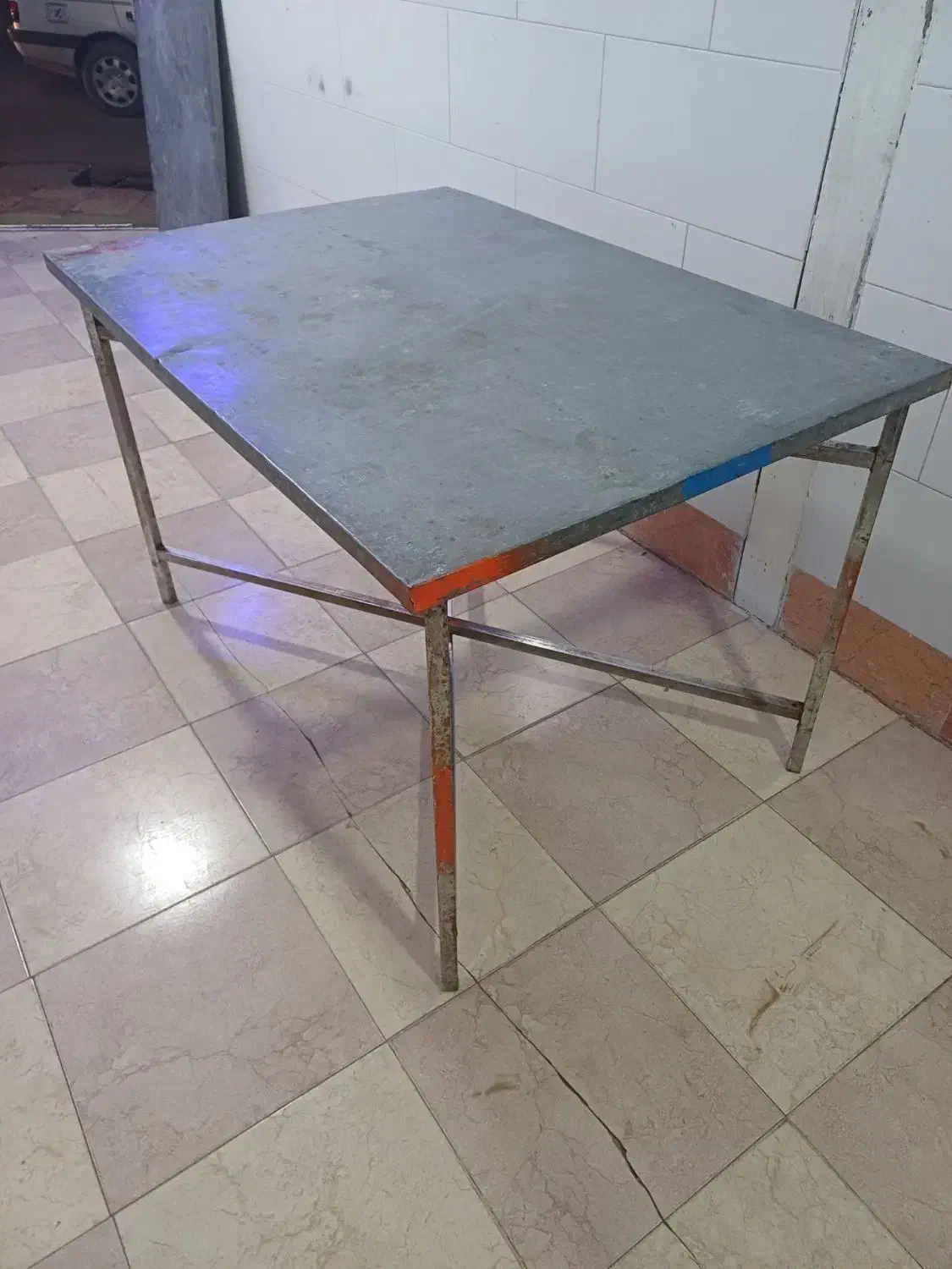 خرید وفروش میز گالوانیزه تاشو zare|میز و صندلی غذاخوری|اسکو, |دیوار