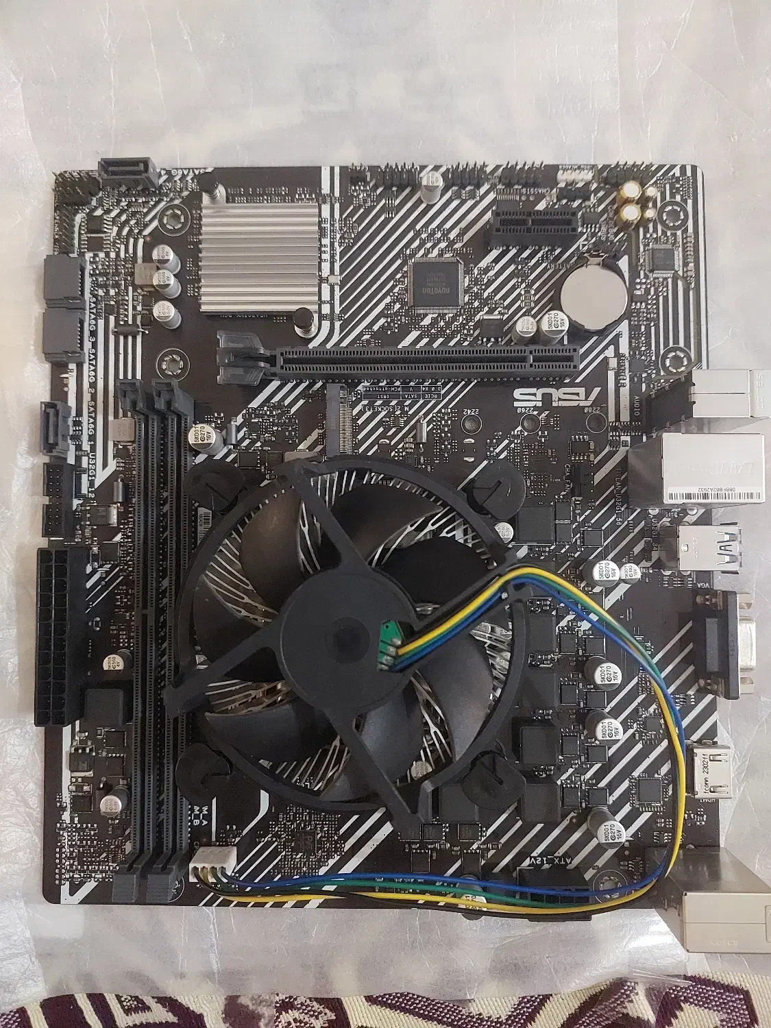 باندل CPU i7 10700 مادربرد ایسوس H510M-k|قطعات و لوازم جانبی رایانه|تهران, نیروی هوایی (پیروزی)|دیوار