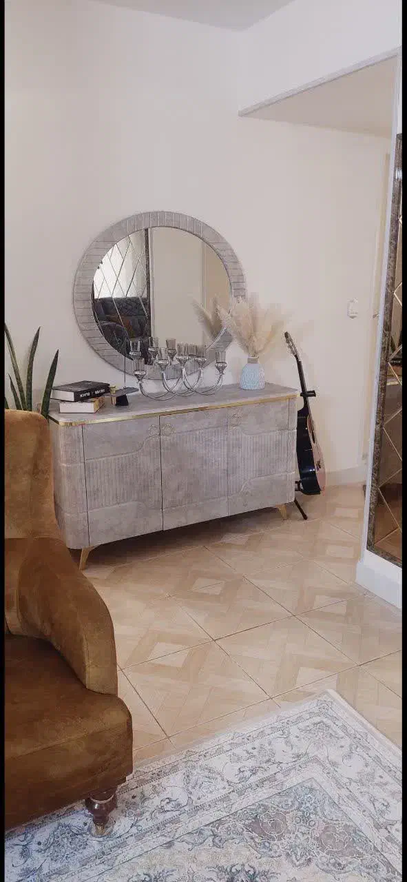 آینه کنسول شیک کاملانو مناسب جهیزیه + میز تی وی|بوفه، ویترین، کنسول|شهریار, شهرک شاهد|دیوار