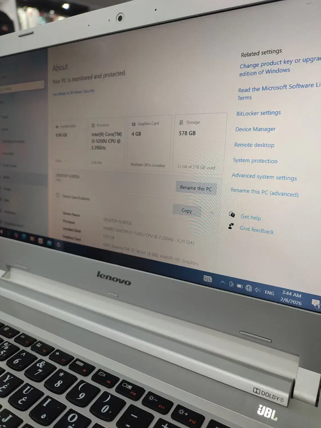 لپ تاپ استوک|رایانه همراه|آبدانان, |دیوار