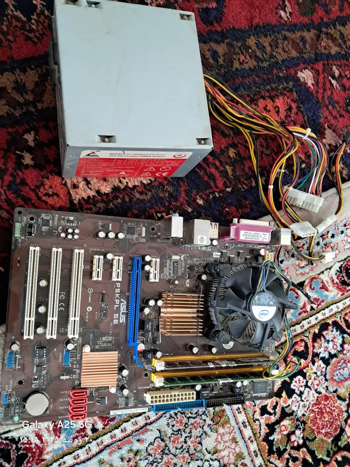 باندل سیپیو رم گرافیک مادربردفن ارزون میدم|قطعات و لوازم جانبی رایانه|زنجان, |دیوار