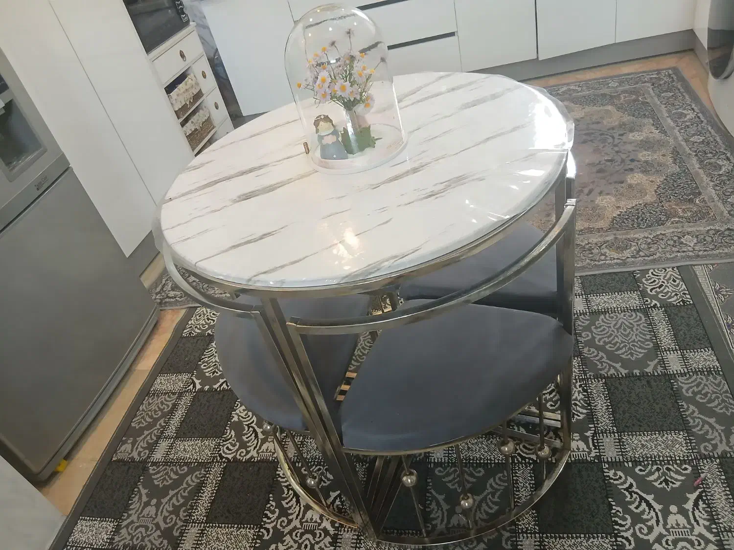 میز غذاخوری 4نفره|میز و صندلی غذاخوری|باقرشهر, |دیوار