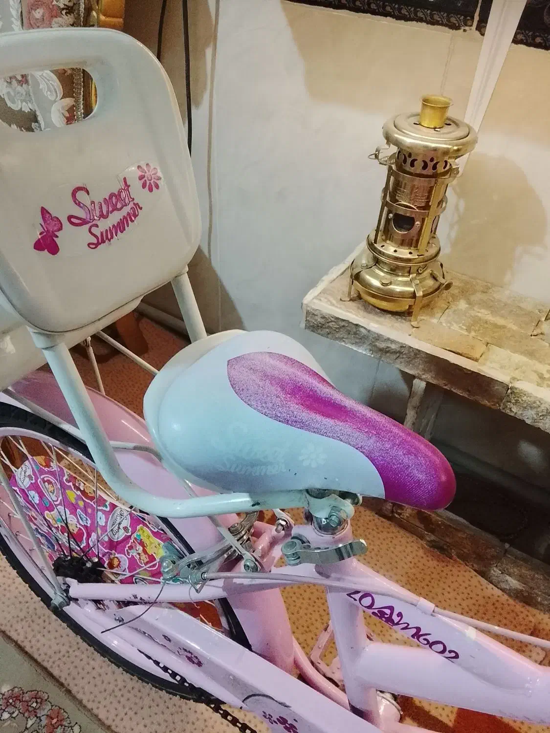 دوچرخه دخترانه سایز ۲۰ در حدنونو خوشرنگ|دوچرخه، اسکیت، اسکوتر|رباطکریم, منجیل آباد|دیوار