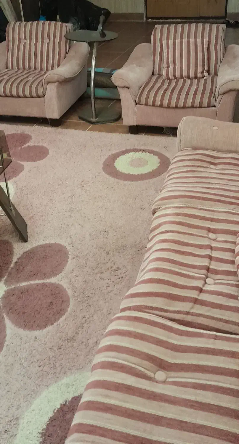 مبل ایران ۶ نفره مدل آمریکایی طبی|مبلمان خانگی و میز عسلی|شیرگاه, |دیوار