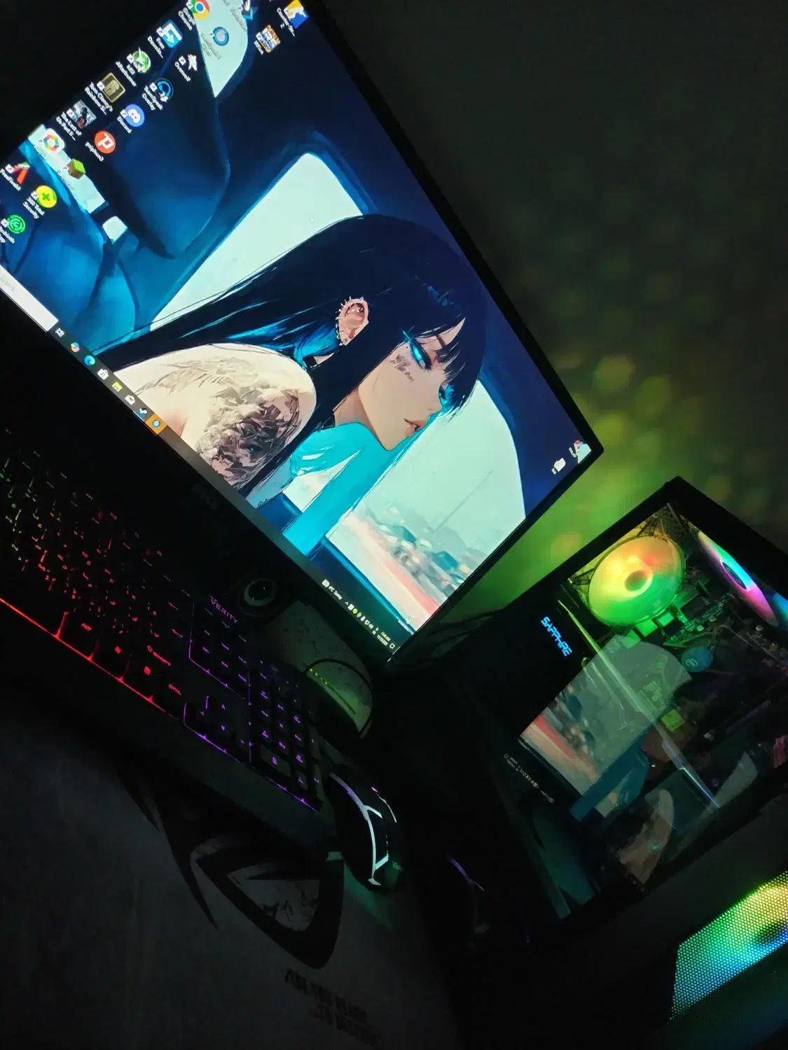 کیس گیمینگ حرفه ای|رایانه رومیزی|سبزوار, شرق کال شمالی|دیوار