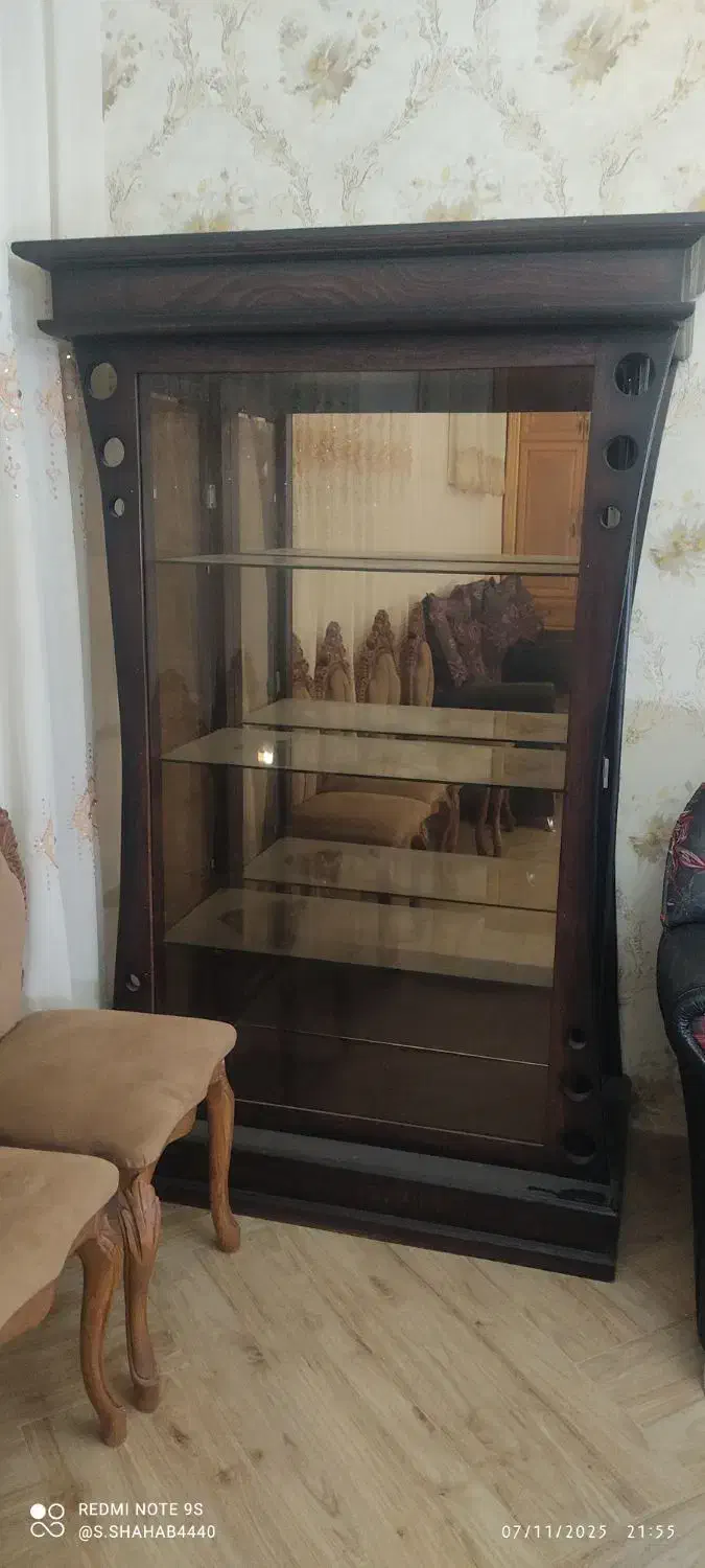 بوفه/ویترین/بوفه چوبی|بوفه، ویترین، کنسول|کاشمر, |دیوار