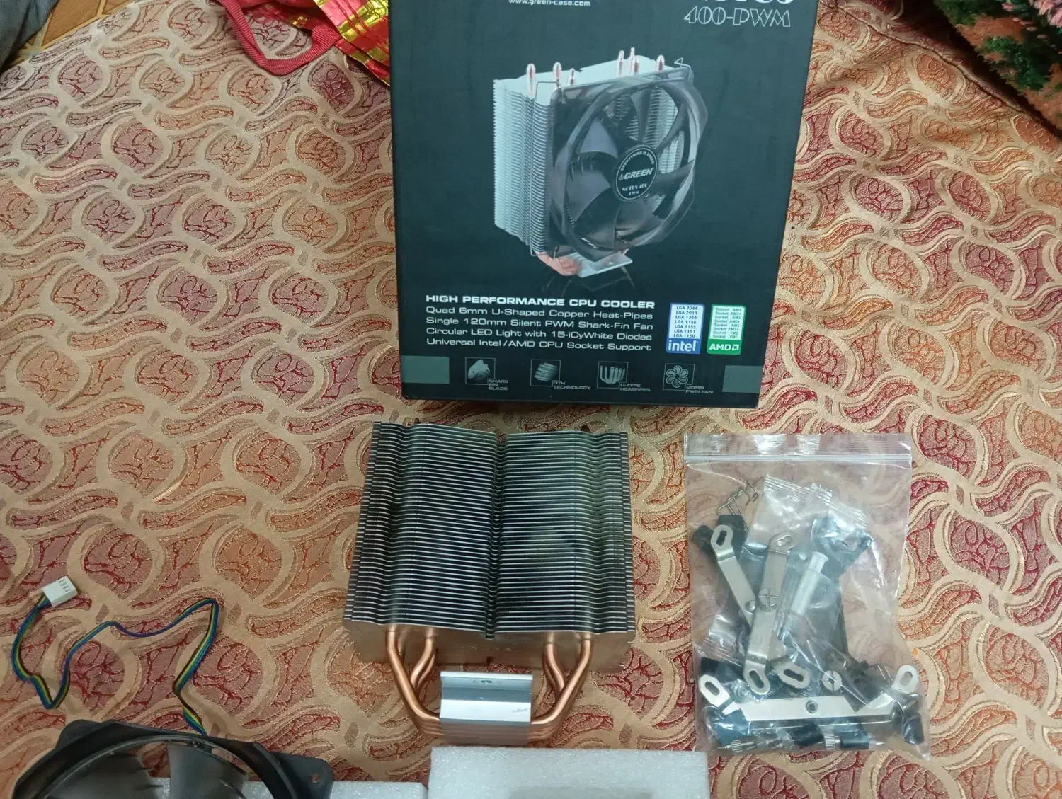 فن سی پی یو نوتوس موس گیمینک|قطعات و لوازم جانبی رایانه|اسلامشهر, شهرک الهیه|دیوار