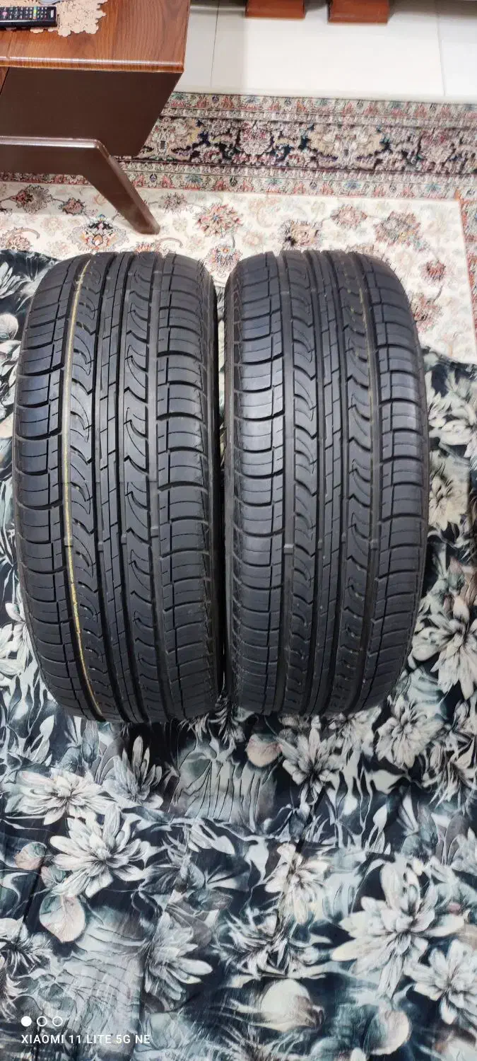 یک جفت لاستیک215/55/16 ایران تایر زیره صفری واقعی|قطعات یدکی و لوازم جانبی|رشت, فلسطین|دیوار