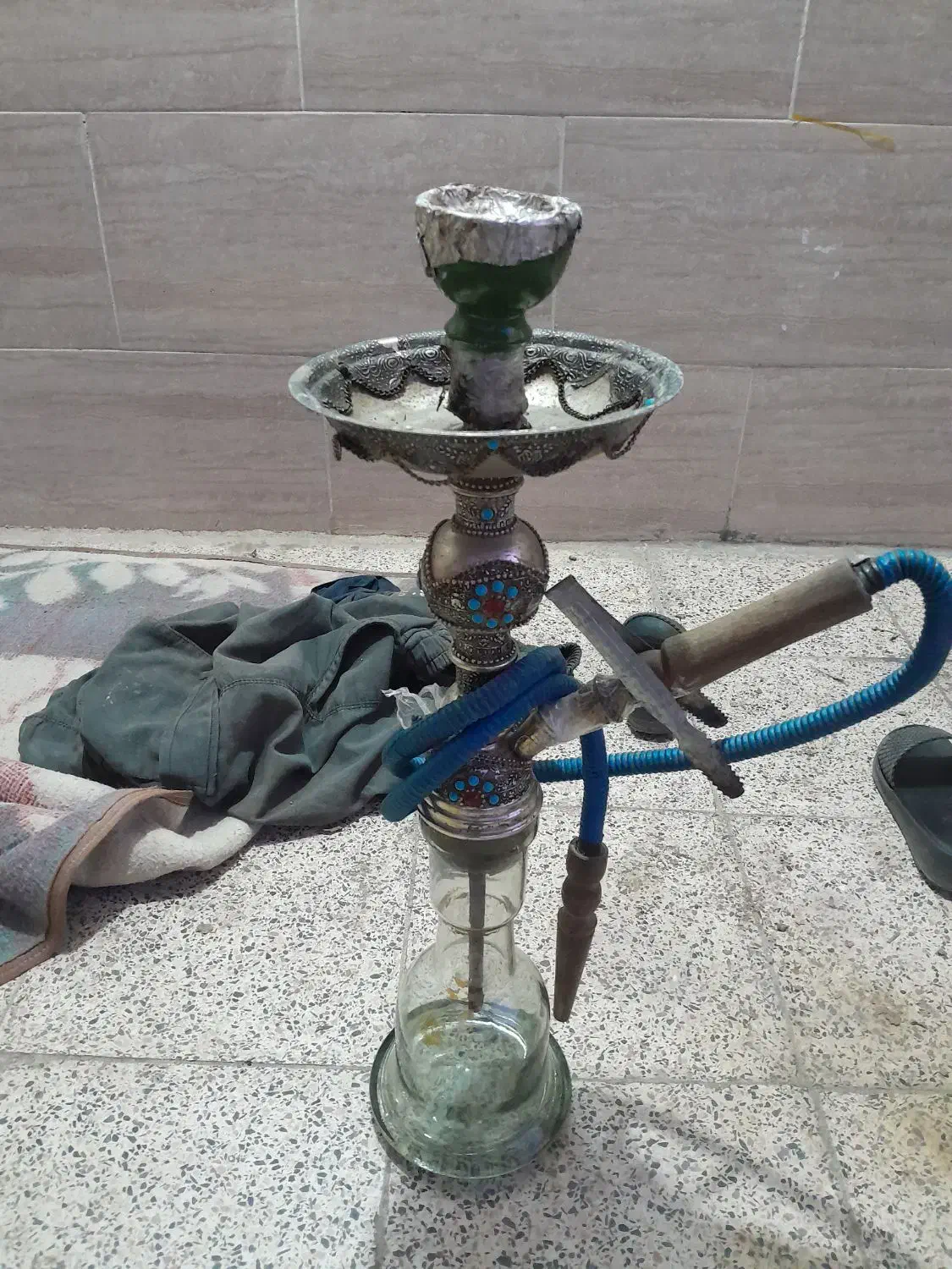 قلیان برنجی سالم سالم درحد دوتا شیلنگ خوره|کافی‌شاپ و رستوران|بشاریات, |دیوار