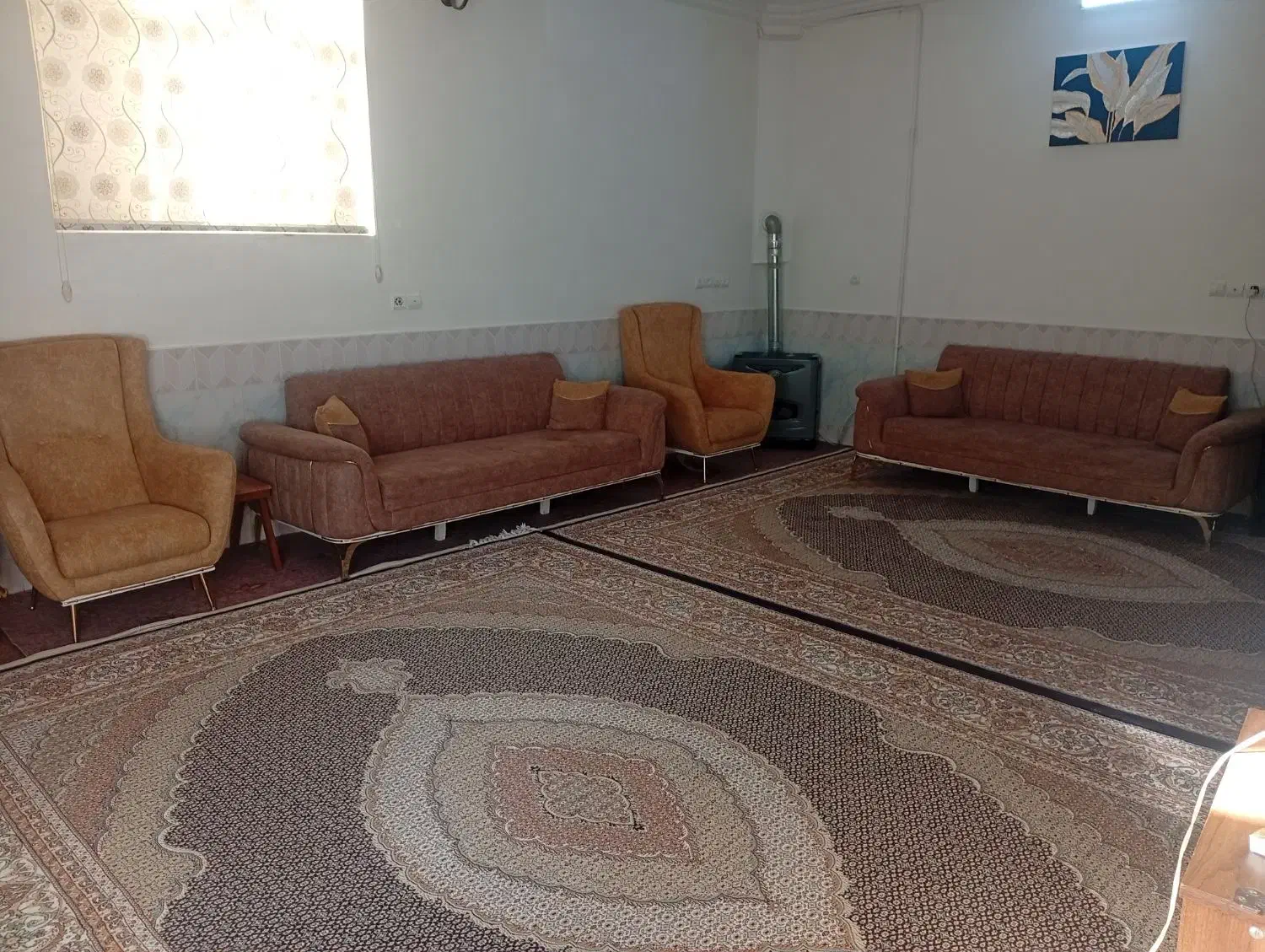 مبل راحتی ۸ نفره|مبلمان خانگی و میز عسلی|بیرجند, |دیوار