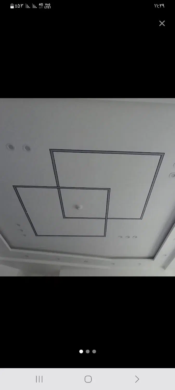 کناف سقف کاذب ۶۰*۶۰ دیوار پوش|خدمات پیشه و مهارت|قلعه گنج, |دیوار