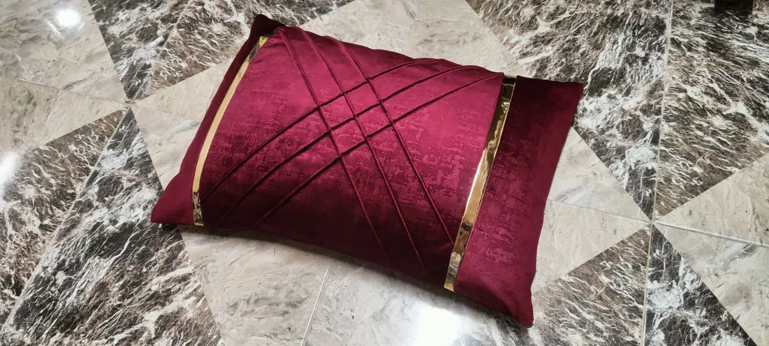 تولید و پخش عمده روبالشتی نوار طلایی|رختخواب، بالش، پتو|میلاجرد, |دیوار