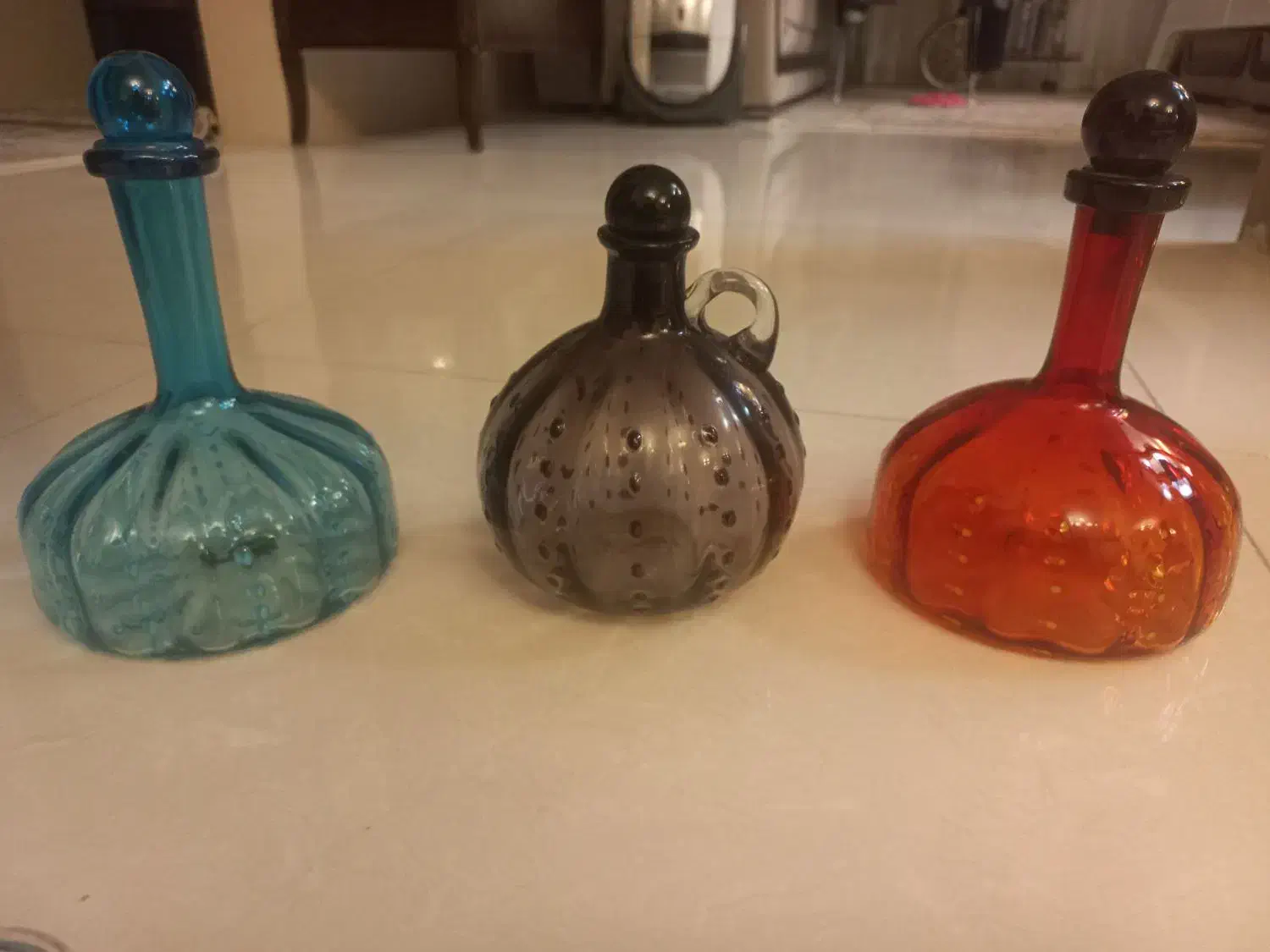 ساعت دوطرفه و جایخی و سه عدد تنگ صنایع دستی|صنایع دستی و سایر لوازم تزئینی|سنندج, |دیوار