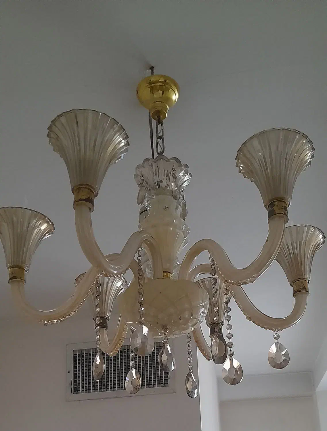 لوستر کریستالی|لوستر و چراغ آویز|شهریار, شهریار|دیوار