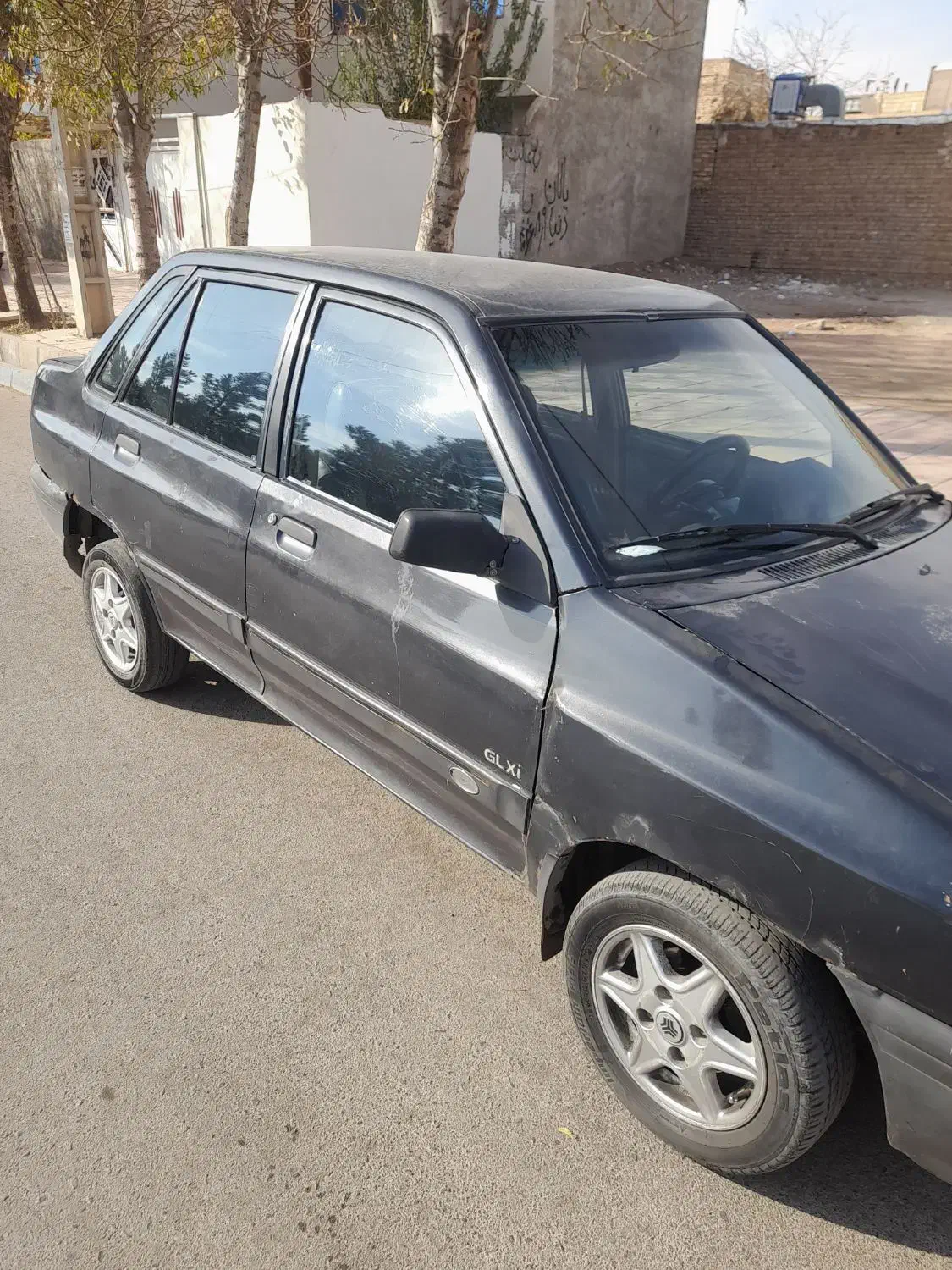 پراید مدل ۱۳۸۱ ذغالی متالیک دوگانه سوز|خودرو سواری و وانت|قزوین, |دیوار