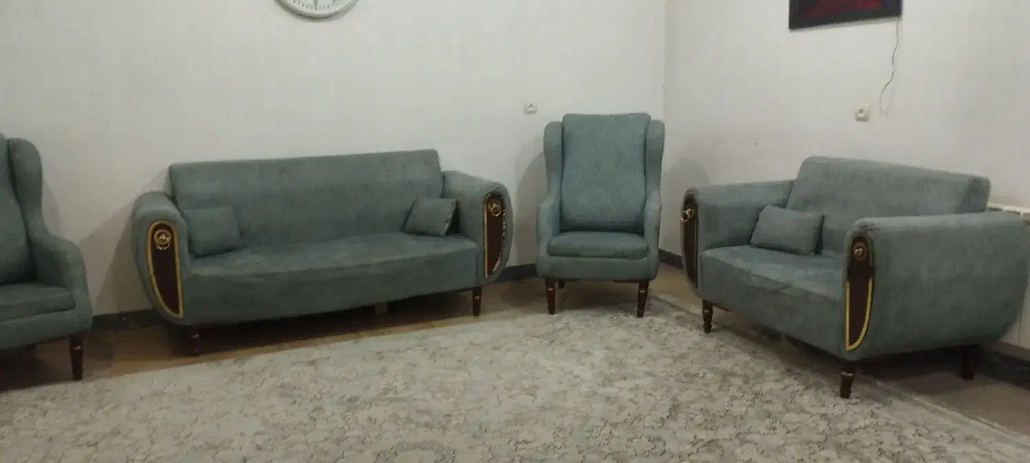 مبل هفت نفره سالم|مبلمان خانگی و میز عسلی|مریوان, |دیوار