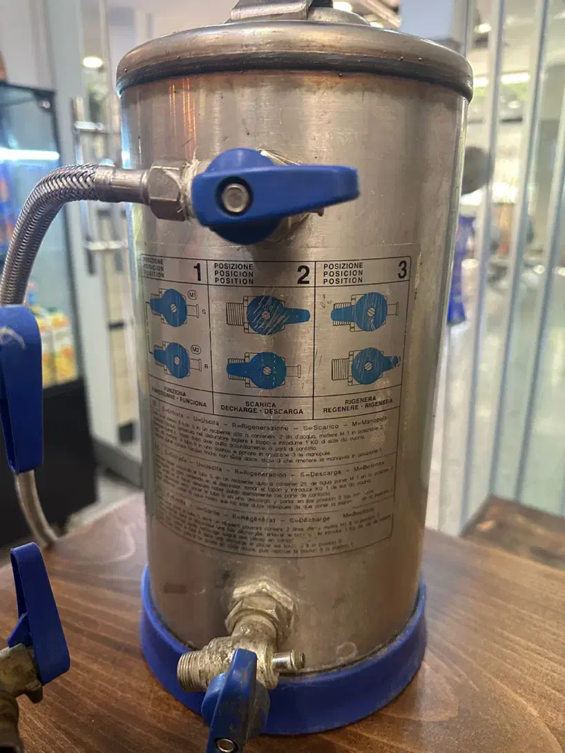 فیلتر سختیگیر آب اسپرسوساز صنعتی (رزینی) استیل|کافیشاپ و رستوران|تهران, اراضی عباس آباد|دیوار