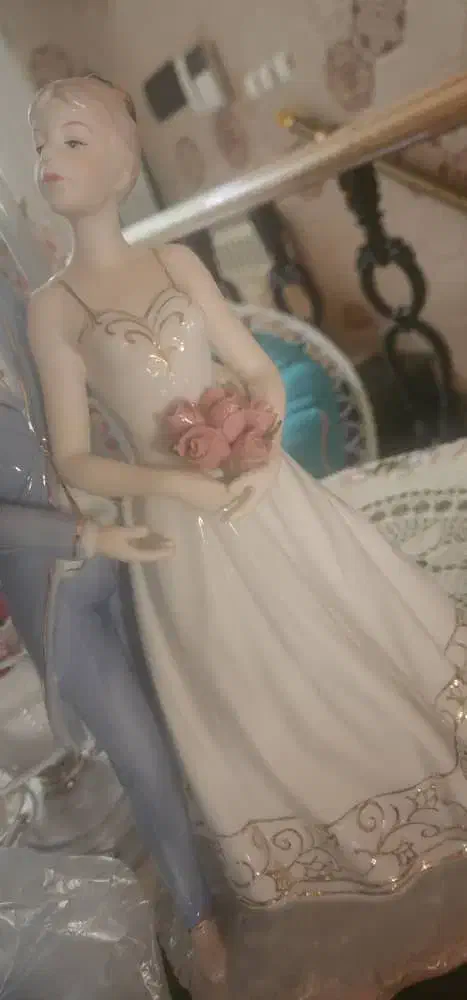 آباژور تزئینی عروسداماد|چراغ خواب و آباژور|تبریز, |دیوار