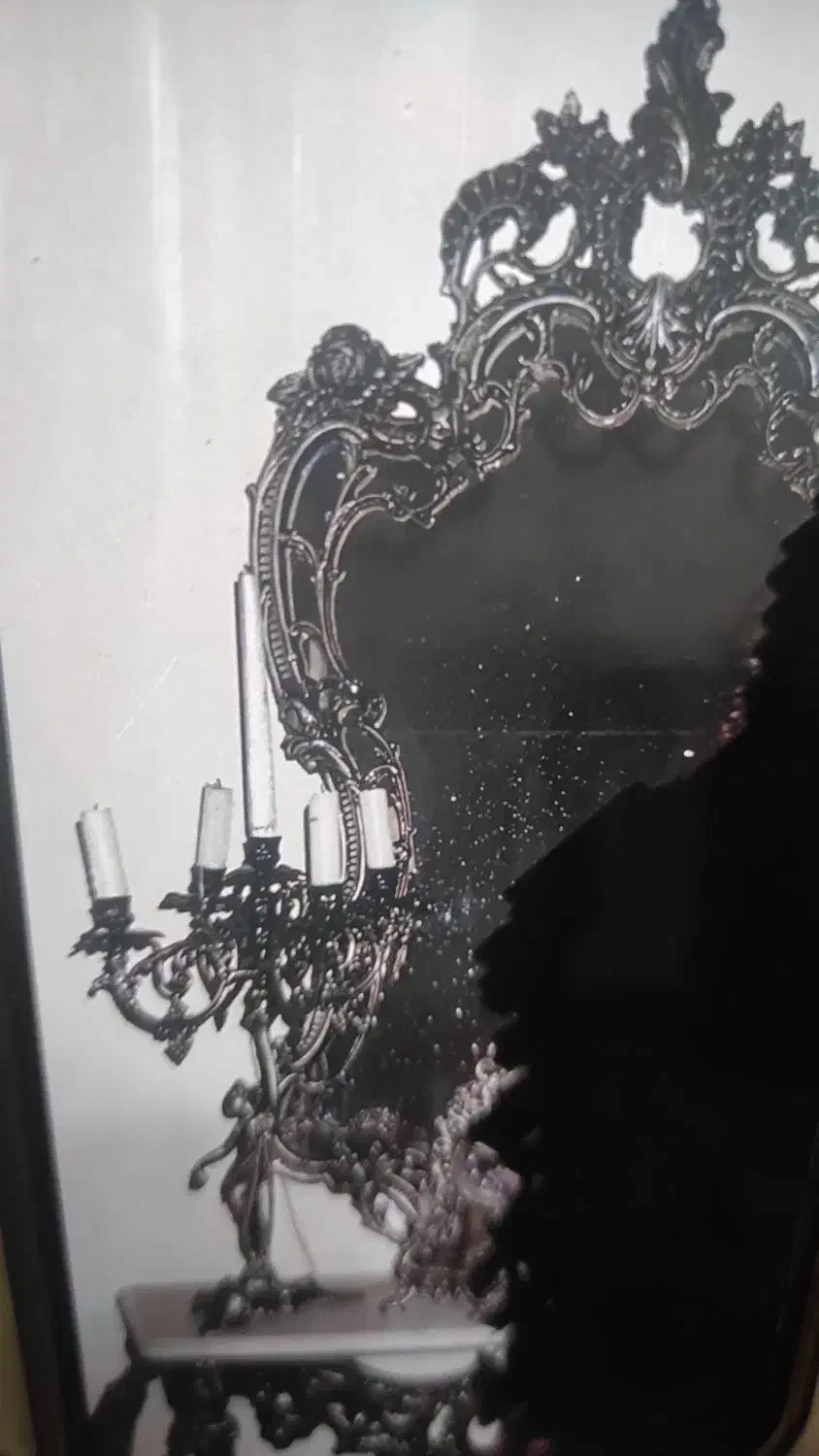 آینه و شمعدان|آینه|همدان, |دیوار