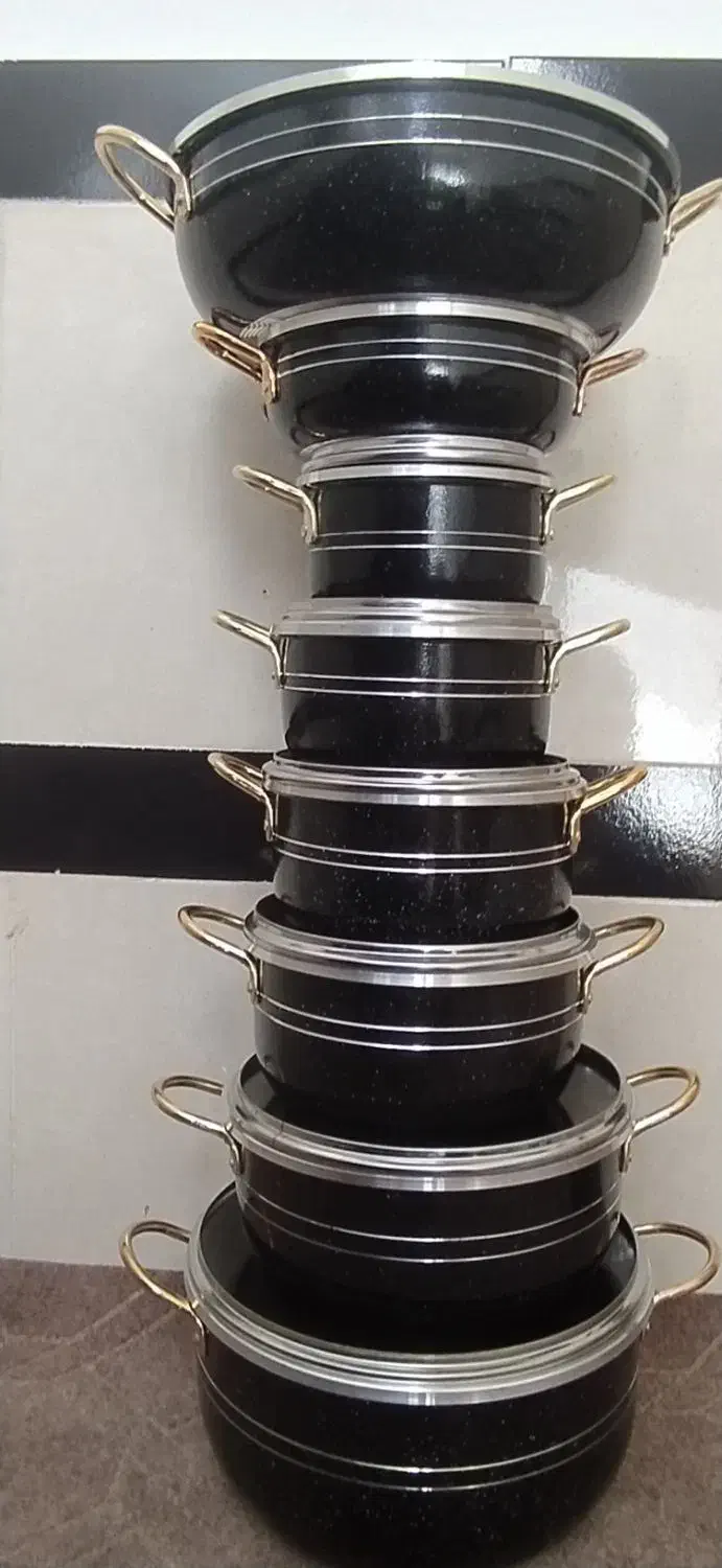 سرویس قابلمه 14 پارچه گرانیتی هلنا نو نو|ظروف پخت‌وپز|مریوان, |دیوار