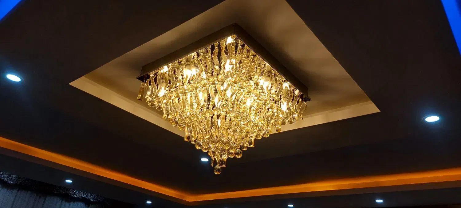 لوستر کریستالی|لوستر و چراغ آویز|محمدشهر, محمدشهر|دیوار