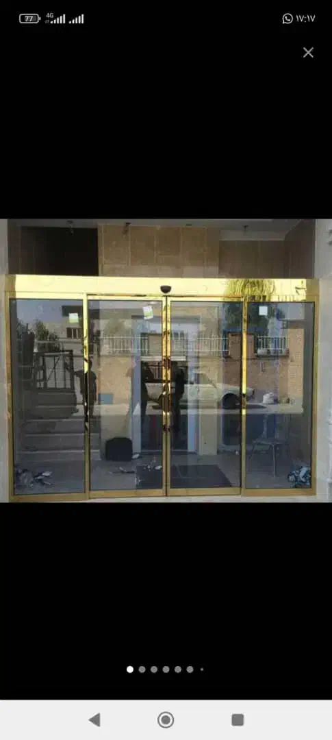 درب برقی و شیشه سکوریت و....|خدمات پیشه و مهارت|شیراز, بعثت|دیوار