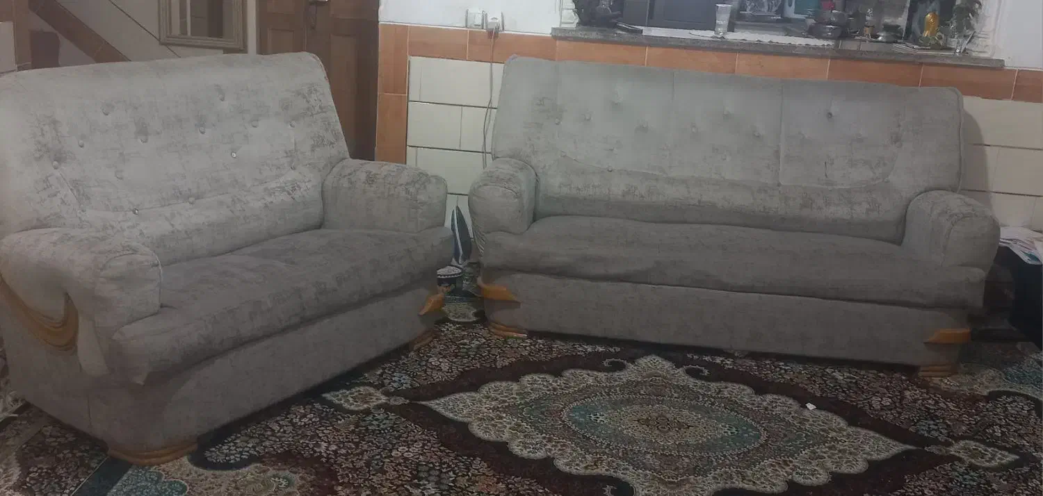 مبل ۷ نفره|مبلمان خانگی و میز عسلی|مرودشت, ابوذر شمالی‎|دیوار