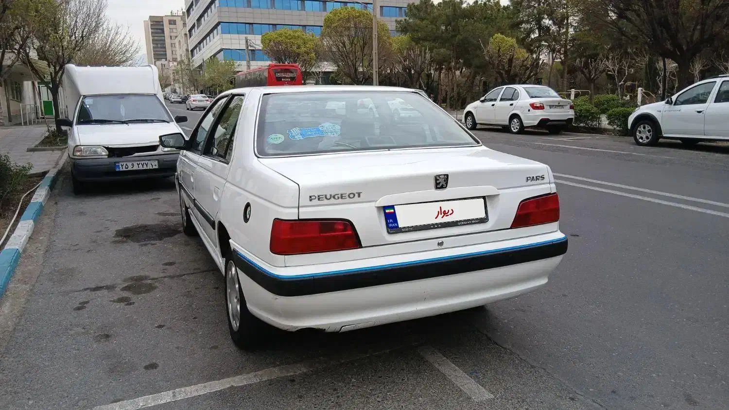 پژو پارس مدل ۹۹، دوگانه‌سوز شرکتی، ۹۰۰۰۰|خودرو سواری و وانت|تهران, نظامی گنجوی (توانیر)|دیوار