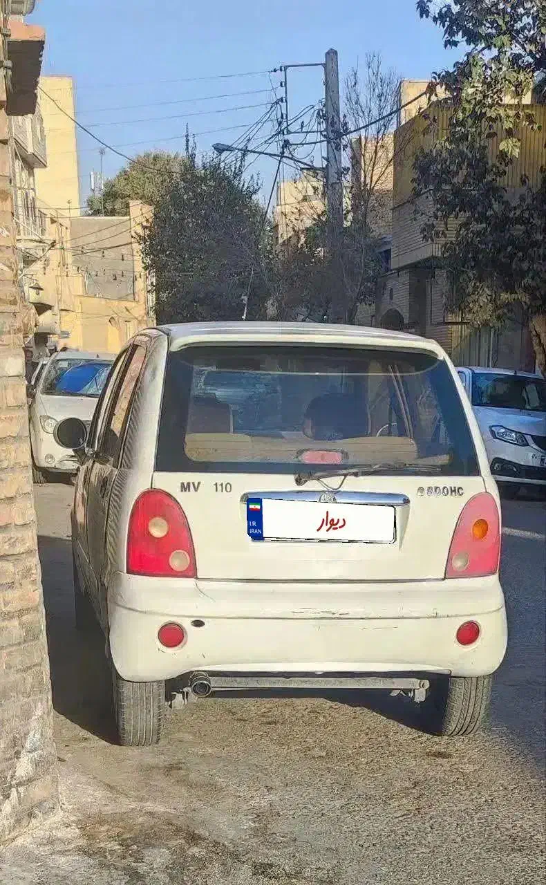 ام وی ام ۱۱۰ سال۸۶|خودرو سواری و وانت|قم, صفائیه|دیوار