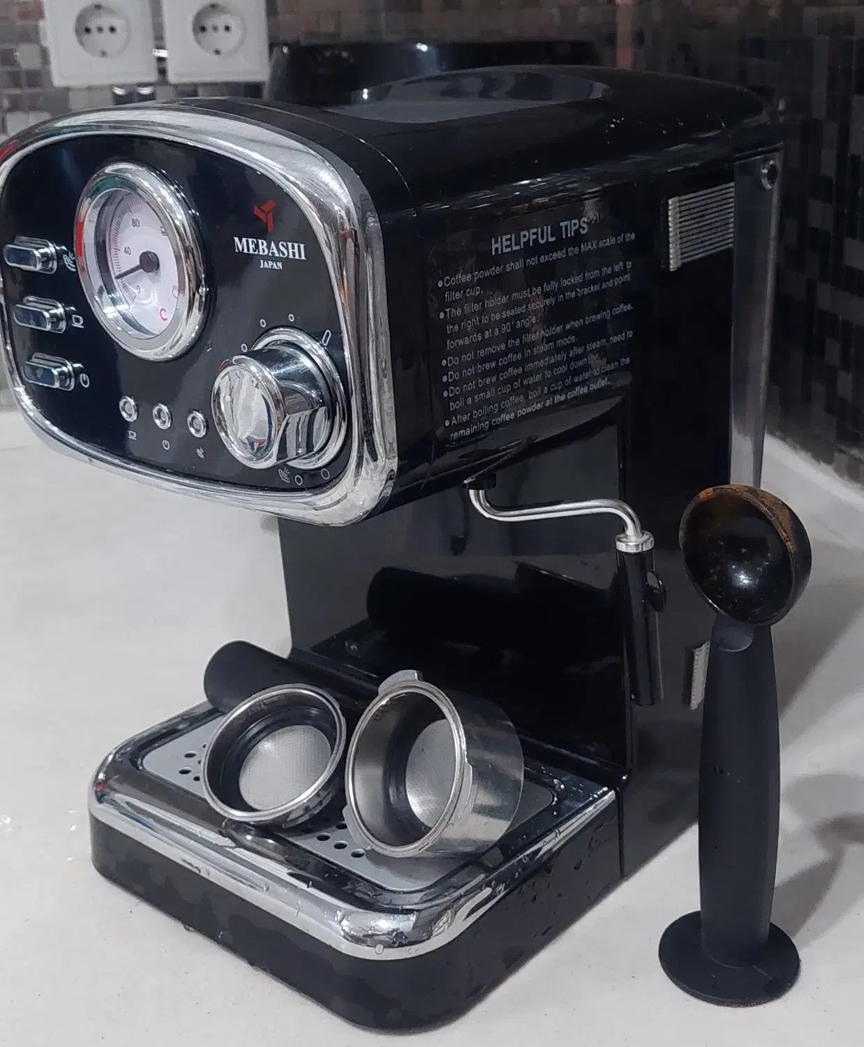 اسپرسو ساز خونگی مباشی ۲۰۱۰ در حد نو|سماور، چایساز، قهوهساز|اهواز, زیتون کارمندی|دیوار