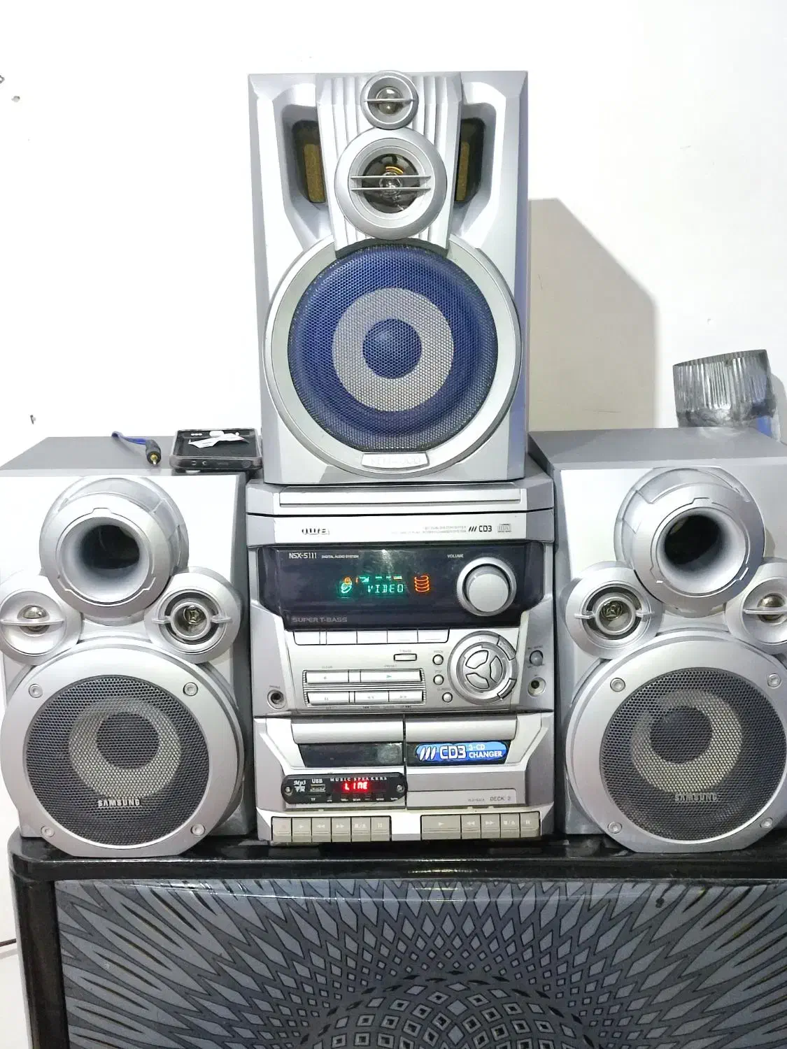 ضبط فلش خور وباند رقص نور دار|سیستم صوتی خانگی|زنجان, |دیوار