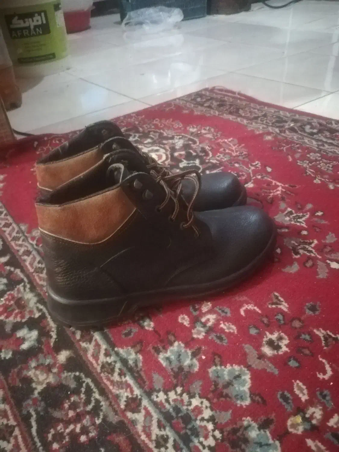 کفش ایمنی/بوت/نمره43|کیف، کفش، کمربند|شیراز, شاپورجان|دیوار