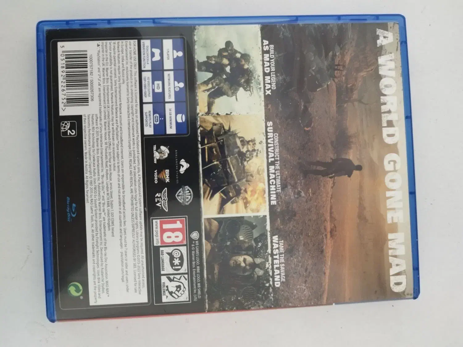 mad max ps4|کنسول، بازی ویدئویی و آنلاین|تهران, چهارصد دستگاه|دیوار