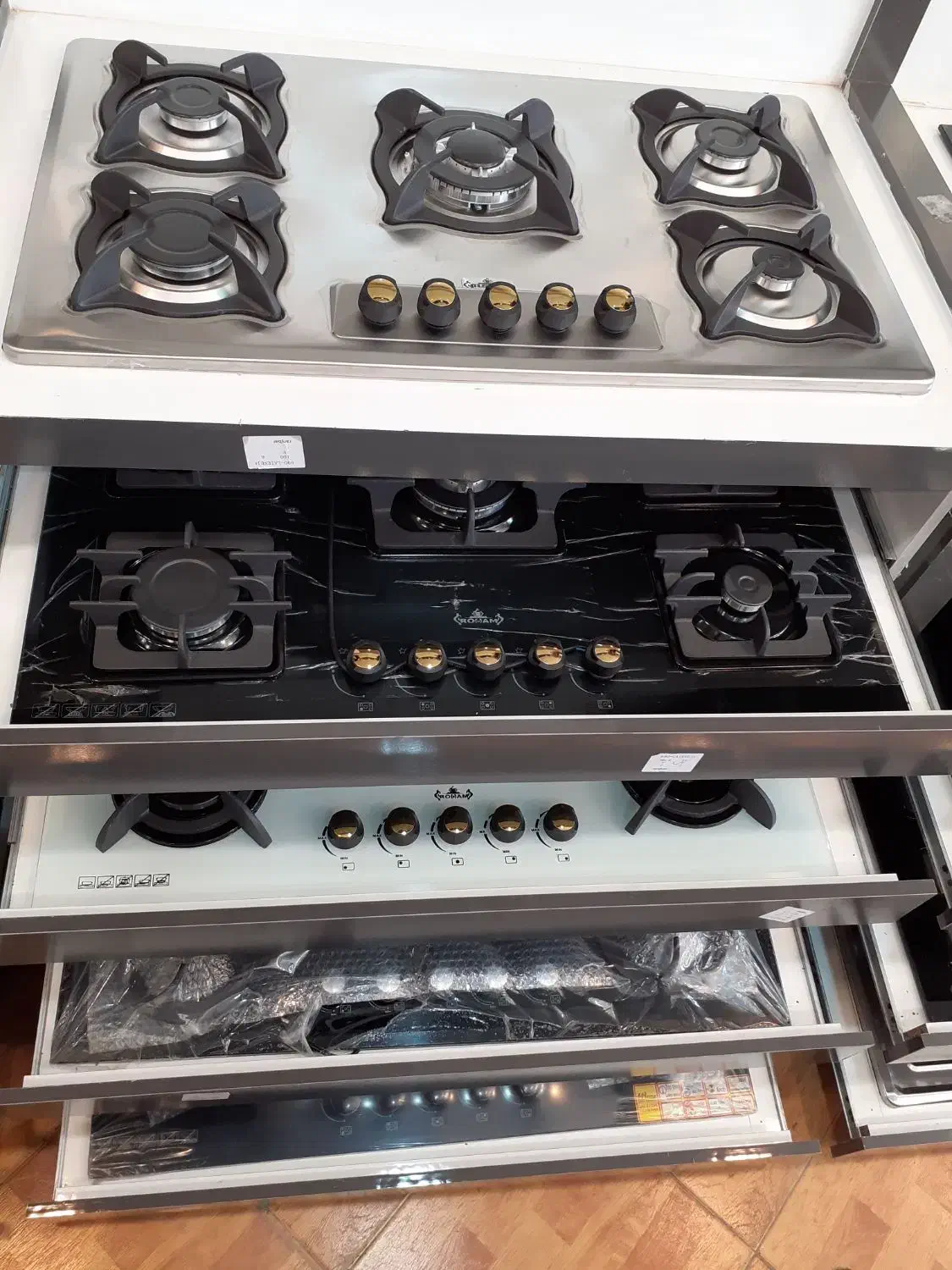 شیرآلات مشکی طلا گرانیتی سینک هود و گازتوکارUr8745|مصالح و تجهیزات ساختمان|مشهد, پنجتن|دیوار