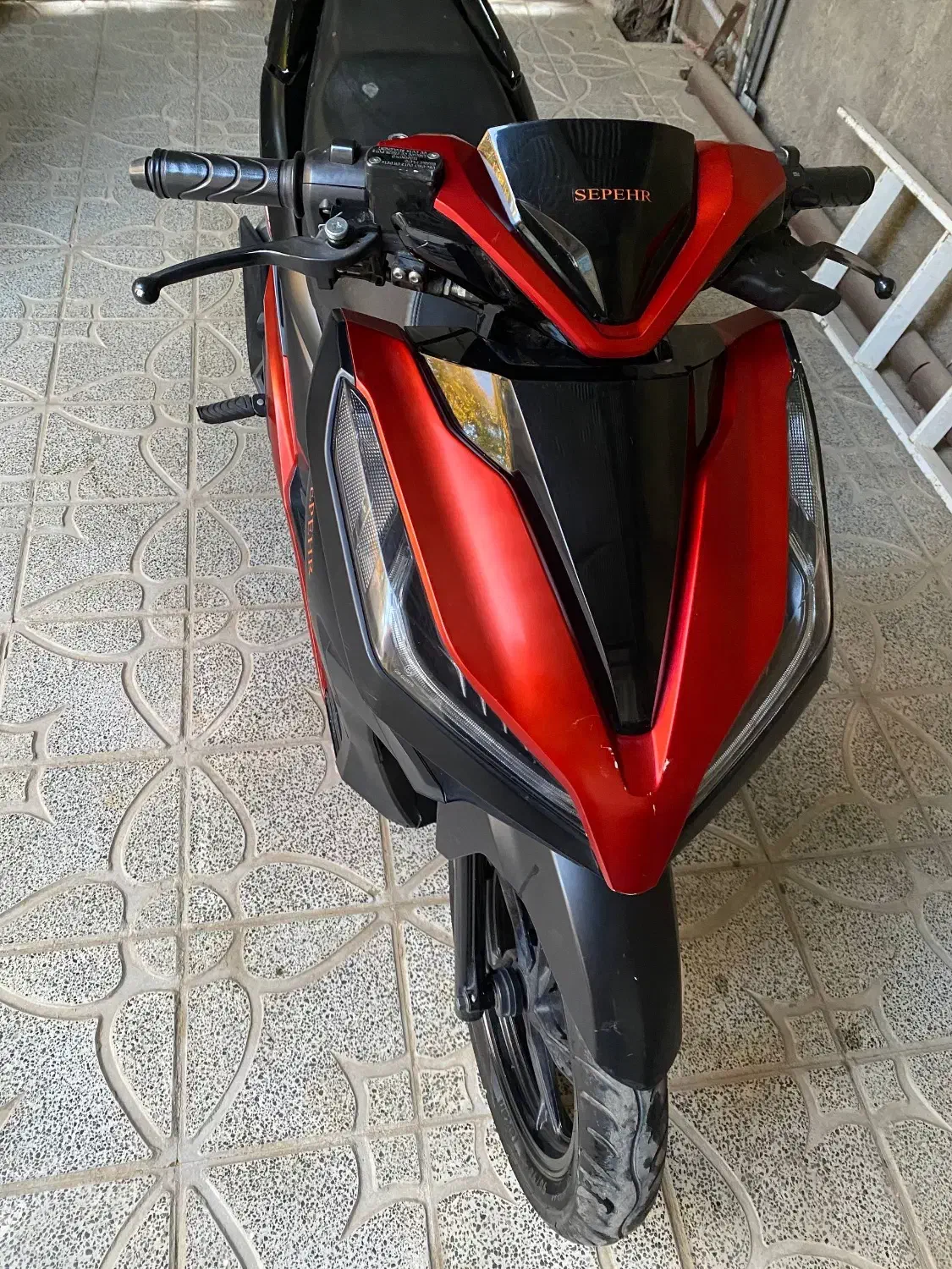 موتور سیکلت طرح کلیک|موتورسیکلت|نیشابور, مازول|دیوار