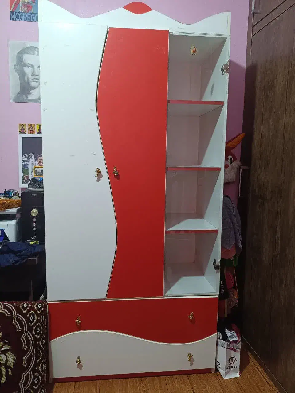 کمد بچه|جاکفشی، کمد، دراور|ساری, |دیوار