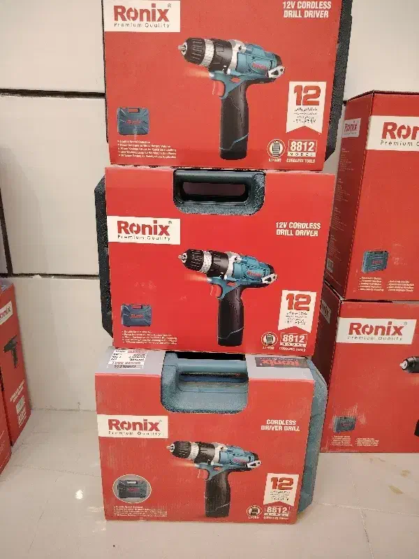 انواع دریل شارژی رونیکس|ابزارآلات|بیرجند, |دیوار