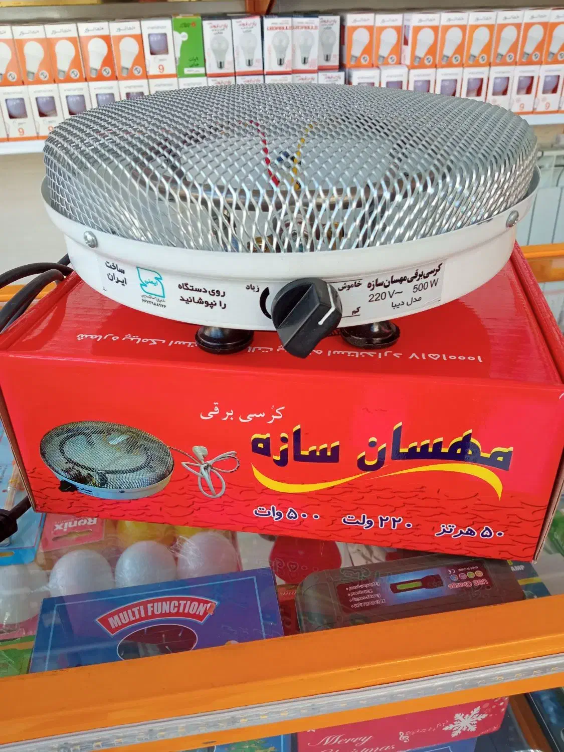 بخاری برقی استاندارد مهسان (کرسی)|بخاری، هیتر، شومینه|تبریز, |دیوار