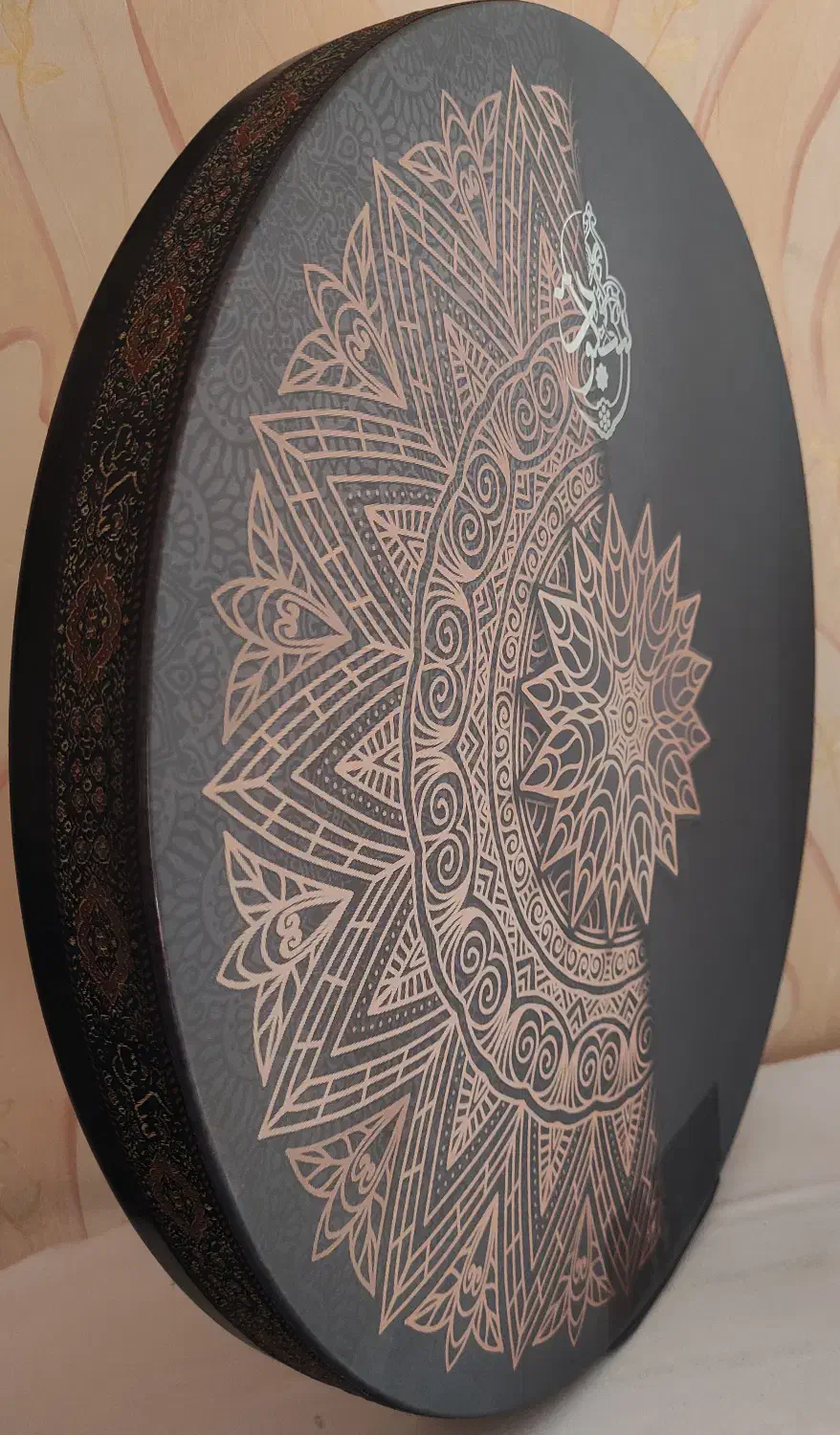 دف حرفه ای باطرح اسلیمی|سازهای سنتی|اراک, |دیوار