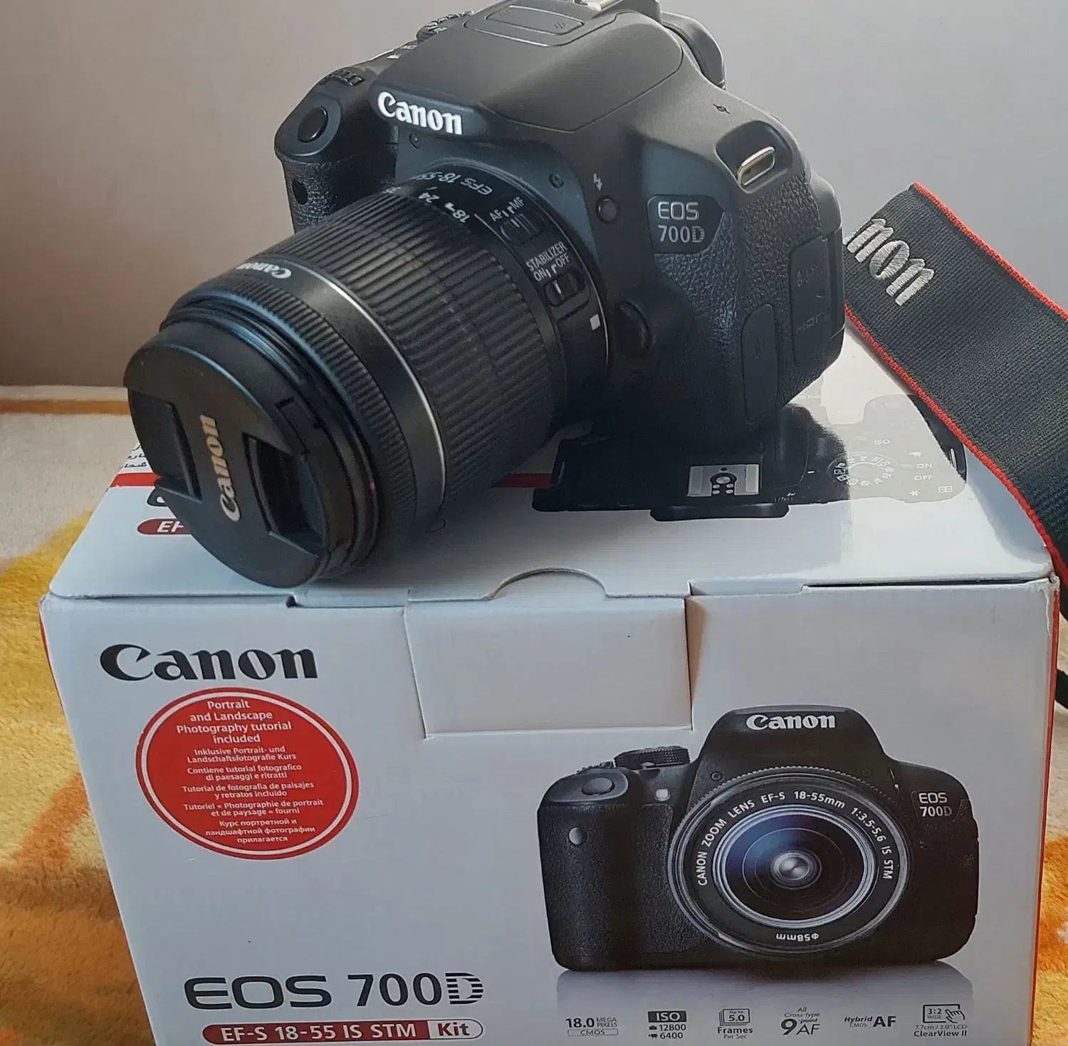 دوربین فیلمبرداری مدل 700d|دوربین عکاسی و فیلم‌برداری|تهران, گلستان (شهرک راه آهن)|دیوار