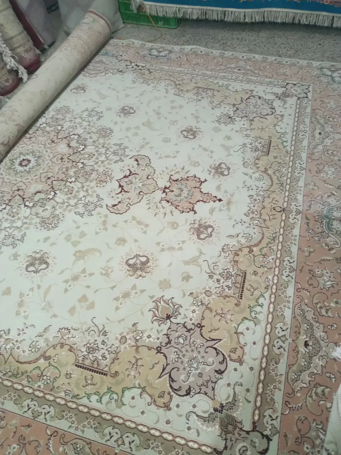 دو عدد فرش ۷۰۰شانه اصل آکرولیک ۱۲متری|فرش|محمدبار, |دیوار