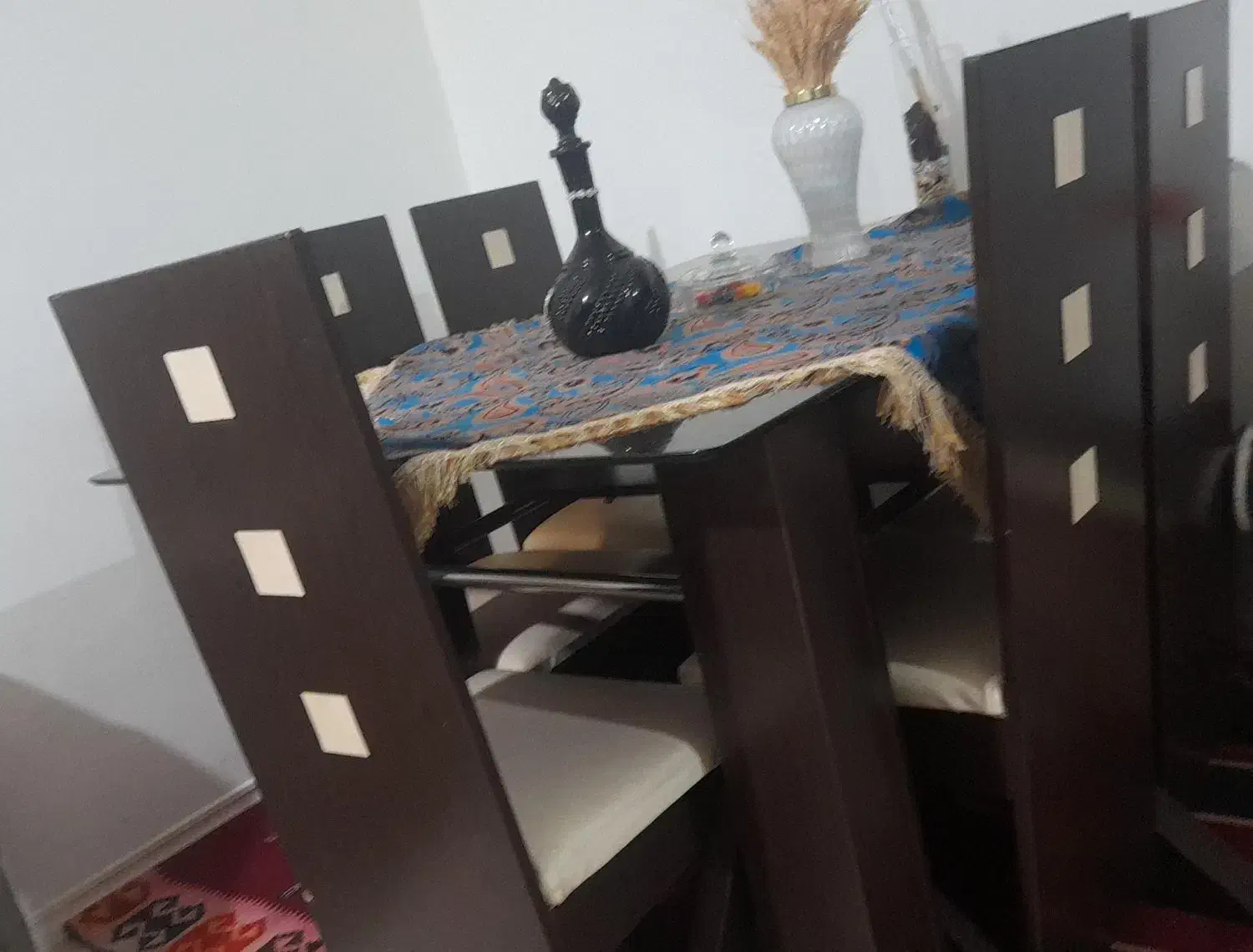 میز نهار خوری|مبلمان خانگی و میز عسلی|شیراز, حومه شیراز|دیوار