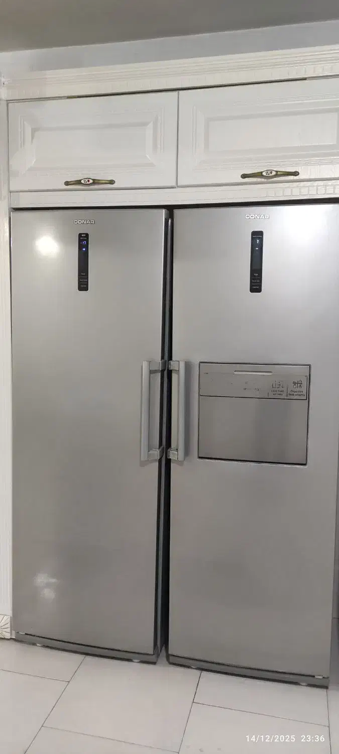 یخجال دوقلو دونار|یخچال و فریزر|مشکیندشت, |دیوار