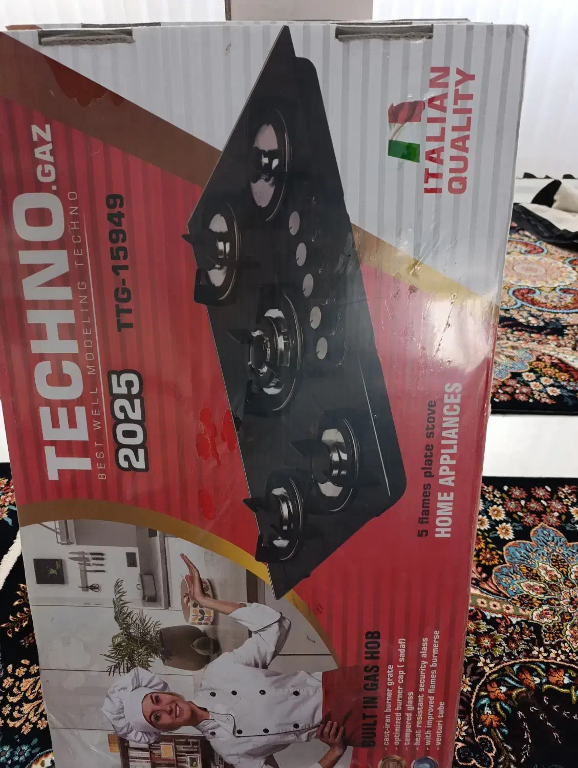 گاز صفحه ای ایتالیایی قیمت کارخانه|اجاق گاز و لوازم برقی پخت‌وپز|اسدآباد, |دیوار